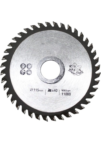 115 Çap 22 mm Ahşap Oymacılığı Diski - 115'lik Ahşap ve Sunta Kesici Spiral Diski