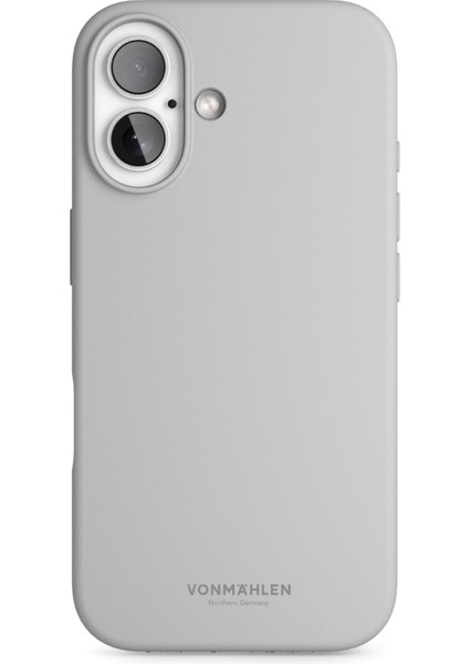 Yumuşak Silikon Kapak & Kılıf Apple iPhone 16 Plus - Açık Gri