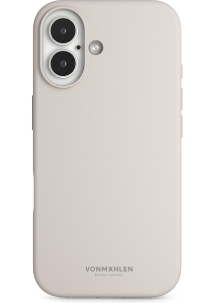 Yumuşak Silikon Kapak & Kılıf Apple iPhone 16 Plus - Krem