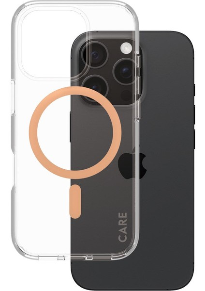 Care Flagship Şeftali W. Magsafe Apple iPhone 16 Pro