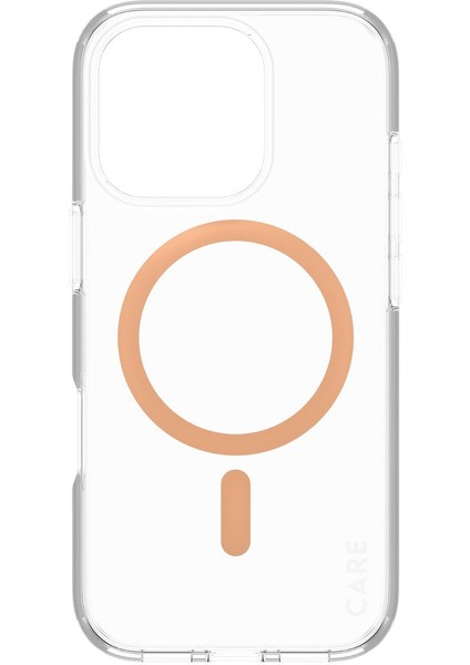 Care Flagship Şeftali W. Magsafe Apple iPhone 16 Pro