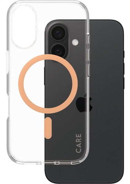 Care Flagship Şeftali W. Magsafe Apple iPhone 16