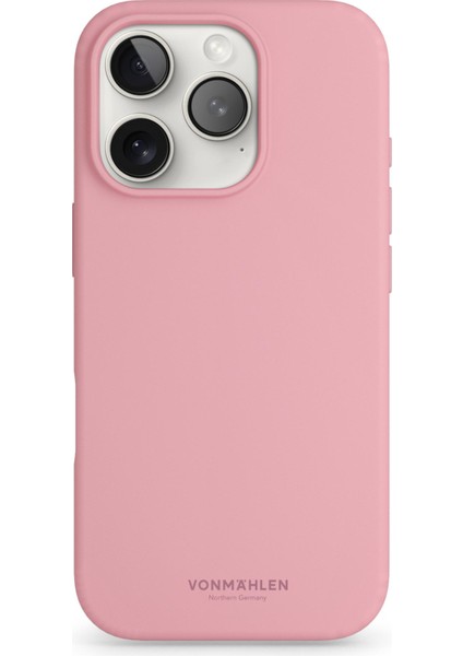 Yumuşak Silikon Kapak & Kılıf Apple iPhone 16 Pro - Kiraz Çiçeği