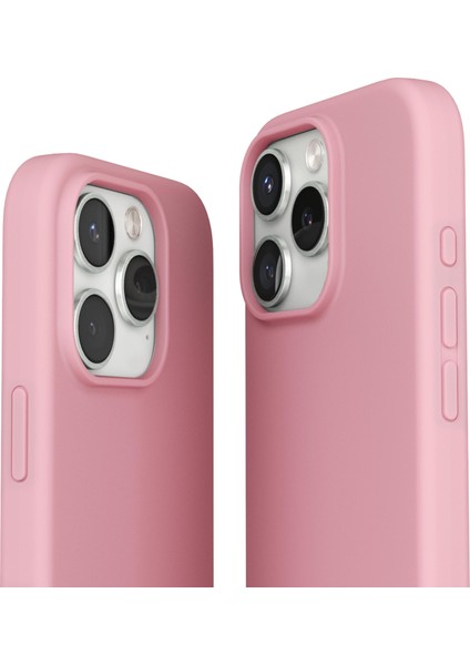 Yumuşak Silikon Kapak & Kılıf Apple iPhone 16 Pro - Kiraz Çiçeği modelleri