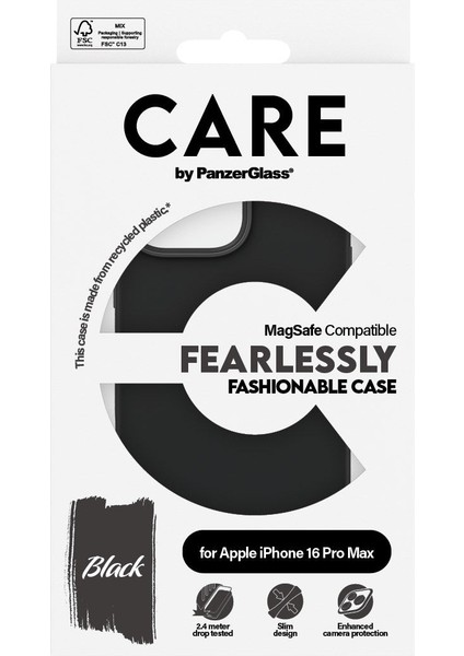 Care Fashion Magsafe Apple iPhone 16 Pro Max - Siyah modelleri