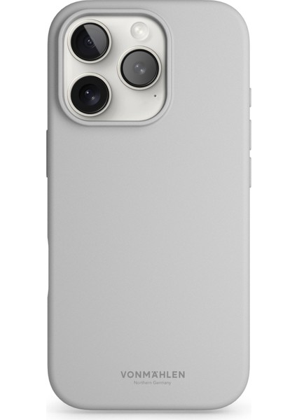 Yumuşak Silikon Kapak & Kılıf Apple iPhone 16 Pro - Açık Gri
