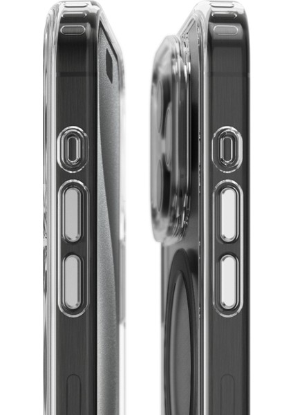 Şeffaf Kapak & Kılıf Apple iPhone 16 Pro Max - Siyah