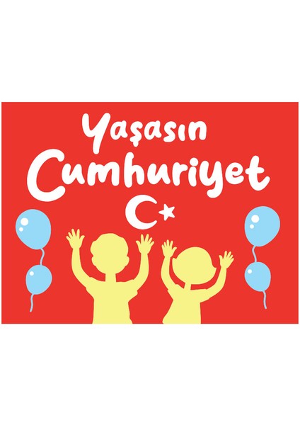 29 Ekim Cumhuriyet Bayramı Kum Boyama Kartı Seti 5 Adet Büyük Boy A4-Red Castle KB-RC-053-1