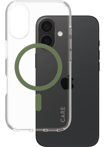 Care Flagship Yeşil W. Magsafe Apple iPhone 16