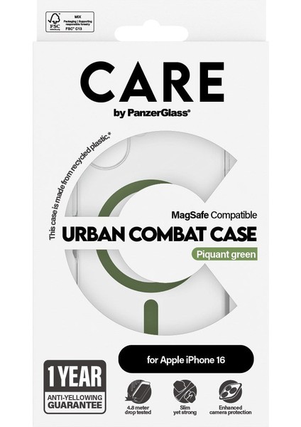 Care Flagship Yeşil W. Magsafe Apple iPhone 16 modelleri