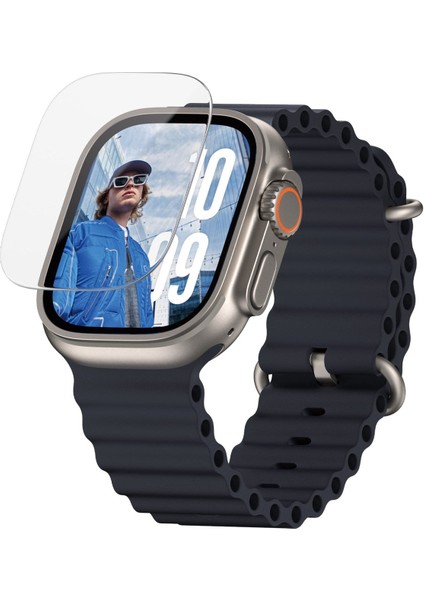 Apple Watch Ultra 2/ultra Tam Uyumlu Ekran Koruyucu - Şeffaf - Şeffaf