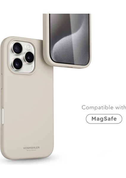 Yumuşak Silikon Kapak & Kılıf Apple iPhone 16 Pro Max - Krem fiyatları