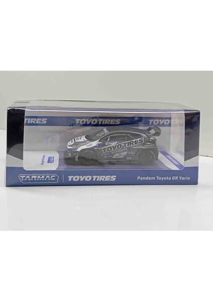 Works 1:64 Pandem Toyota gr Yaris (7 cm Uzunluğunda Metal Model Case Kutulu)