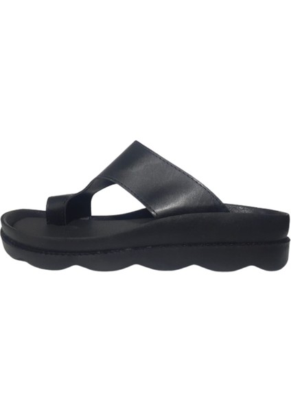 Kadın Siyah Cilt Casual Parmak Arası Terlik VG2301 fiyatları