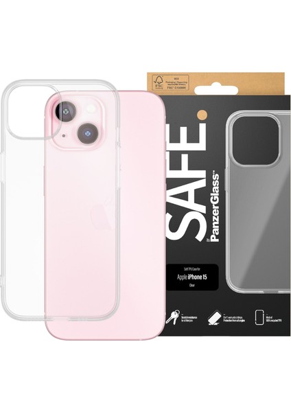 Safe. By Apple iPhone 16 Pro Tpu Şeffaf Kılıf