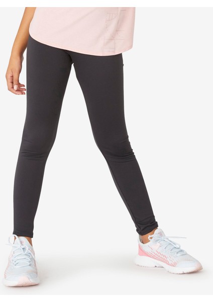 Domyos Çocuk Spor Taytı - Siyah