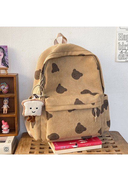 Karikatür Baskı Küçük Sırt Çantası (Yurt Dışından)