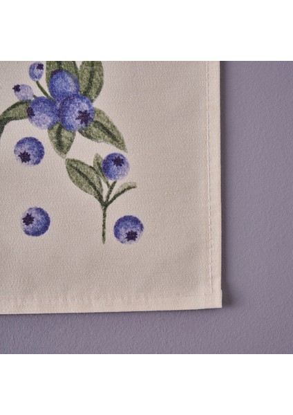 %100 Pamuk Blueberry Peçete (40X40 Cm)