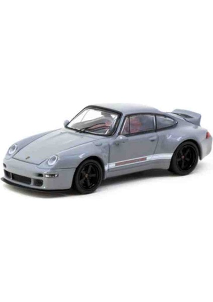 1:64 Porsche 993 Remastered By Gunther Werks (7 cm Uzunluğunda Metal Araba Case Kutulu