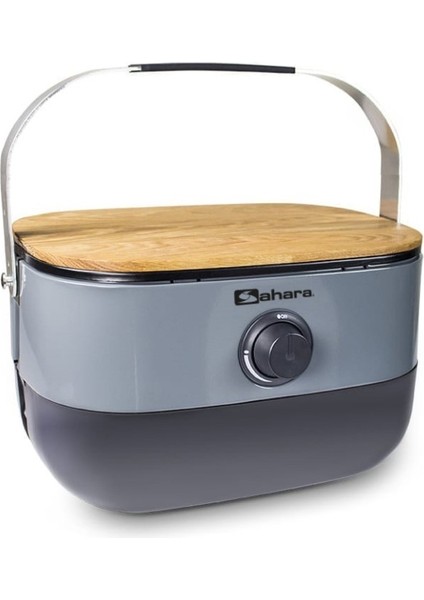Portatif Mini Barbekü - Gri