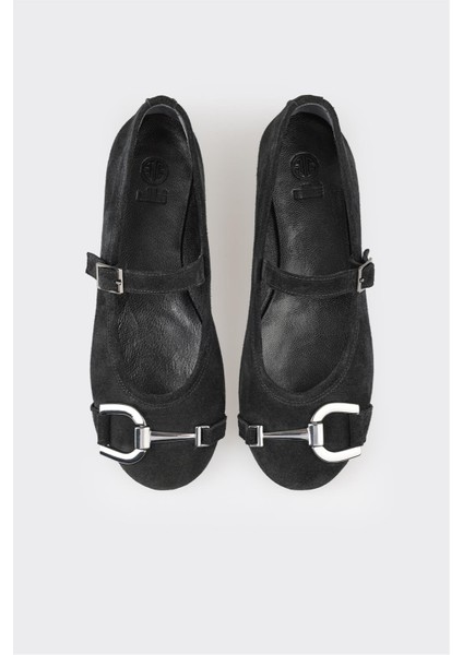 Siyah Deri Kadın Günlük Ayakkabı fırsatları