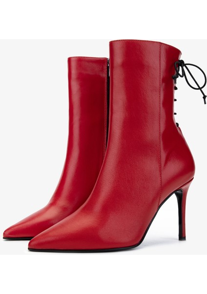 Kadın . Kırmızı Topuklu Bot 1052 285 Bn Bot Sk24-25 Kırmızı Dr fırsatları