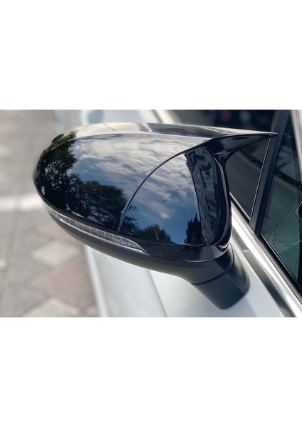 Passat B8 Yarasa Batman Ayna Kapağı 2015 ve Üzeri Piano Balck