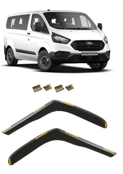 Ford Custom Tourneo 2012>> Içten Geçme Cam Rüzgarlığı