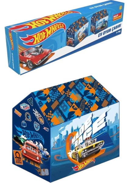 Hot Weels Lisanslı Hot Wheels Ev Oyun Çadırı