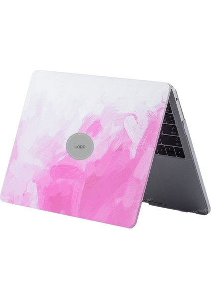 Macbook Air Kılıf 13.6 inç M2-M3, Paint02 (TouchID'li Air 13.6") A2681 A3113 ile Uyumlu