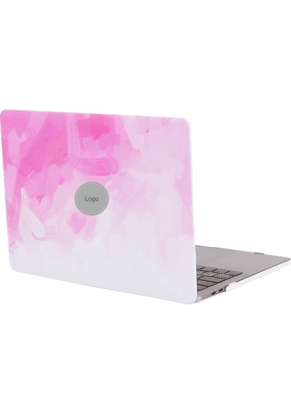 Macbook Air Kılıf 13.6 inç M2-M3, Paint02 (TouchID'li Air 13.6") A2681 A3113 ile Uyumlu