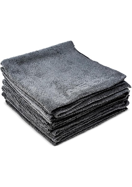 Wipe&Buff Mikrofiber Seramik Kaplama Detailing Bezi 10'lu-A.Gri-Temizlik Bezi-40x40cm-320gsm