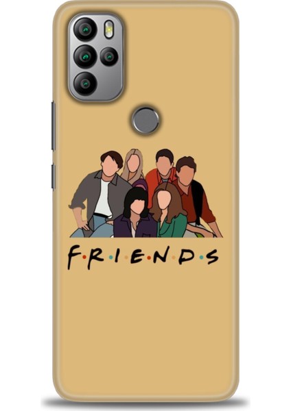 General Mobile Gm 21 Pro Hd Baskılı Kılıf - Friends + 9h Nano Ekran Koruyucu