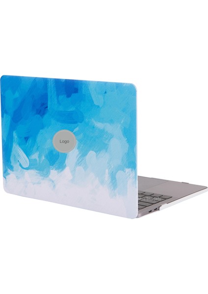 Macbook Air Kılıf 13.6 inç M2-M3, Paint02 (TouchID'li Air 13.6") A2681 A3113 ile Uyumlu