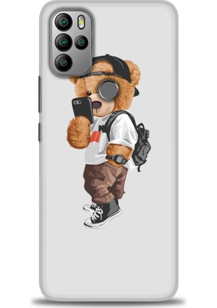 General Mobile Gm 21 Pro Hd Baskılı Kılıf - Teddy Bear Cool + 9h Nano Ekran Koruyucu