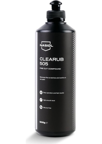 -SET 14-Clearub (105,305,505,705) Çizik Giderici Polisaj Pastası (2kg) ve Polisaj Süngeri (4Adt) Seti