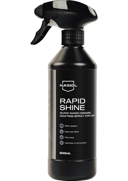 -SET 12-Rapidshine Hızlı Detay Spreyi ve Glasshield Nano Yağmur Kaydırıcı Sprey Seti