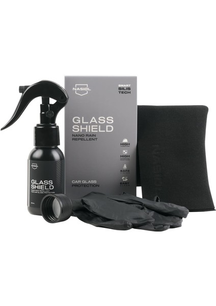 -SET 12-Rapidshine Hızlı Detay Spreyi ve Glasshield Nano Yağmur Kaydırıcı Sprey Seti
