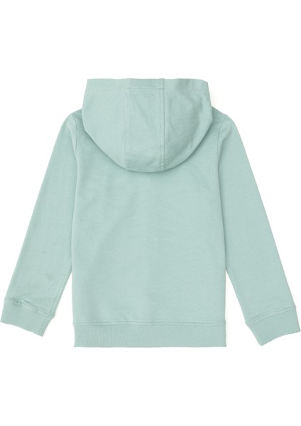 Kız Çocuk Su Yeşili Sweatshirt 50296390-VR048