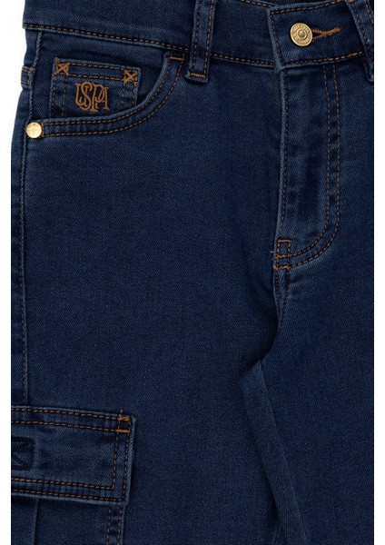 U.S. Polo Assn. Kız Çocuk Multicolor Jean Pantolon 50291142-VR139