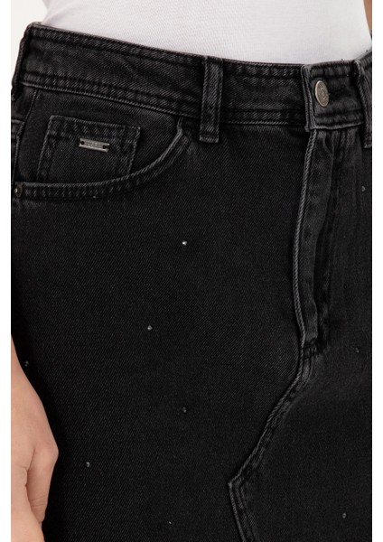Kadın Siyah Etek (Jean) 50295993-DN0027 indirimleri