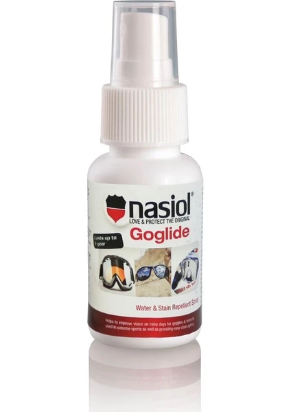 Goglide Motosiklet ve Kask Vizörü Su İtici-Nano Yağmur Kaydırıcı Sprey-1 Yıl Dayanım-50ml