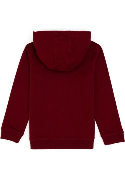 Kız Çocuk Bordo Sweatshirt 50296390-VR014