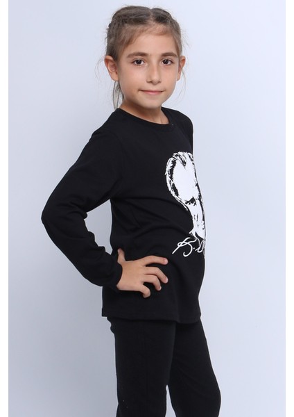 Çocuk Ayyıldız Baskılı Tshirt Uzun Kollu A57 fiyatları