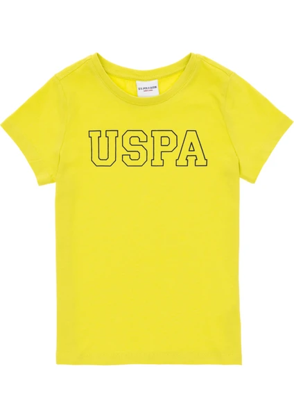 U.S. Polo Assn. 50284818-VR087 Erkek Çocuk Fıstık Basic T-Shirt