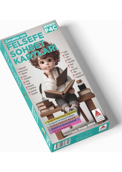 (P4C) Çocuklar Için Felsefe Sohbet Kartları