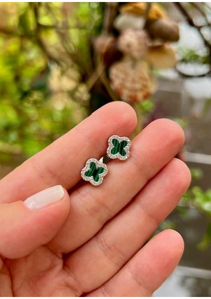 Wanc Malahit Yonca Küpe