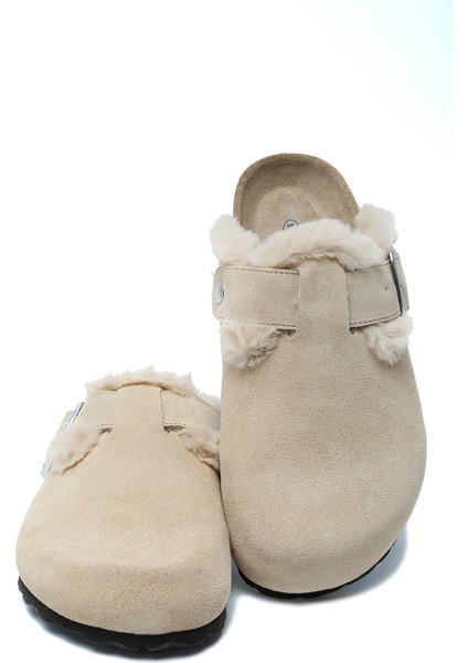 K14207-029SD Kifidis Soft Step Kadın Süet Deri Sabo Mantar Terlik 36-41 fiyatları