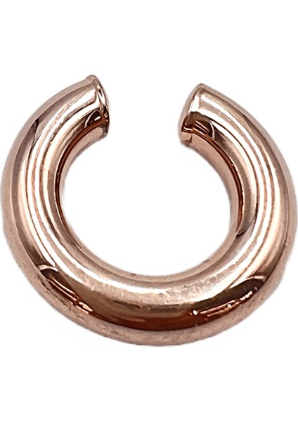 Taşlı Oval Kıkırdak Küpe