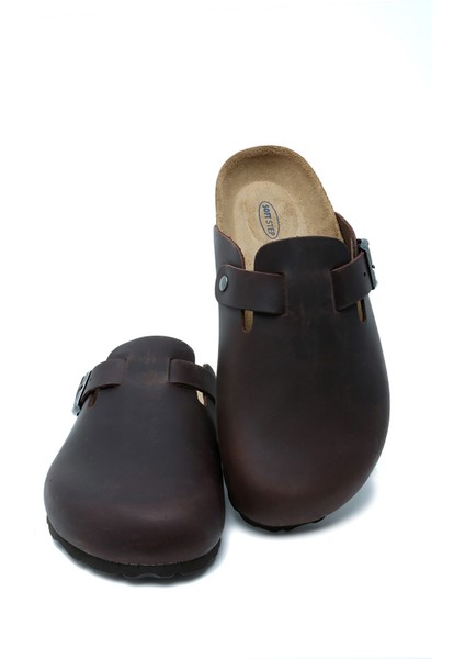 K00863DK Kifidis Soft Step Kadın Deri Sabo Mantar Terlik 36-41 fiyatları